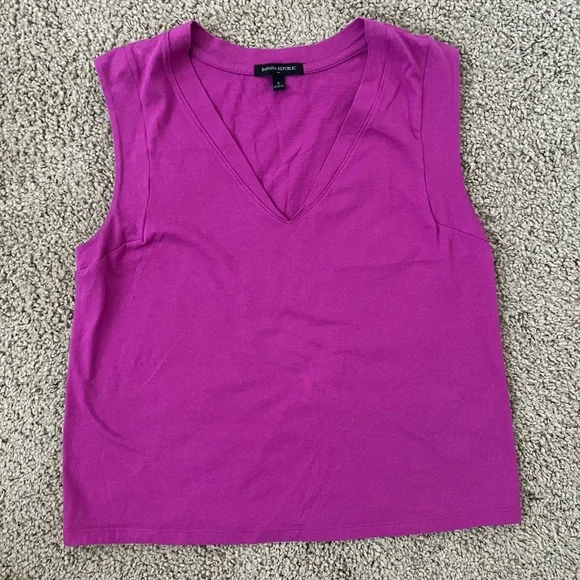 Banana Republic 100% Supima Cotton Shell Tank - Picture 1 of 5